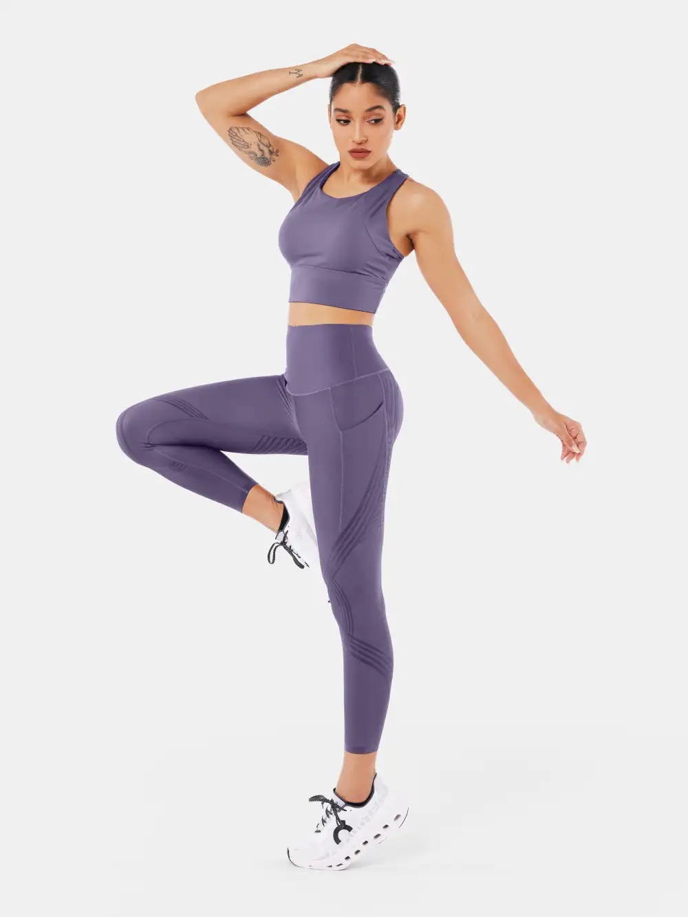 Body Sculpt Side Pocket 7/8 Leggings