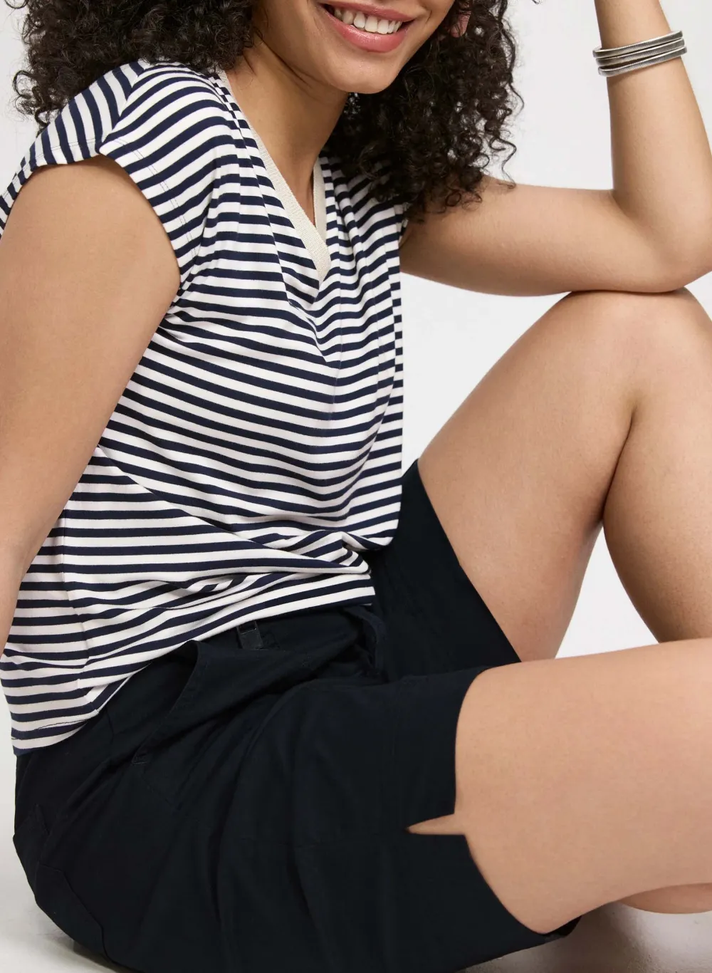 Tropical Green  Drawstring Shorts
