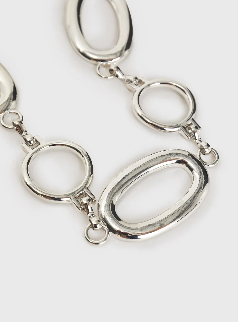 Trendy Oval Link Waist Jewelry