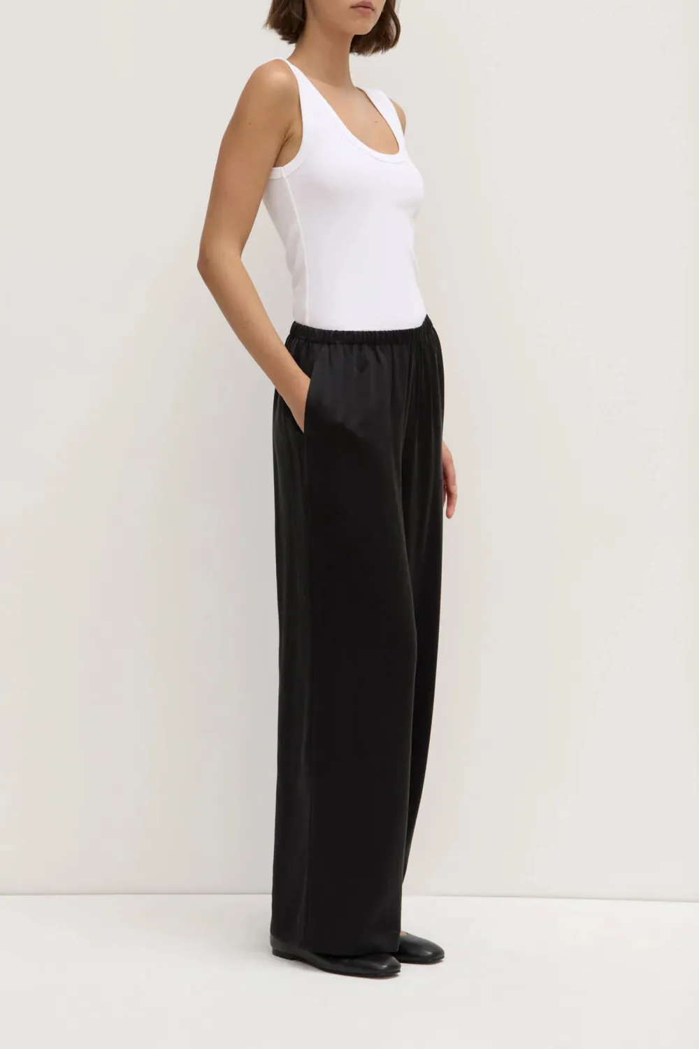 Silk Loose Pants