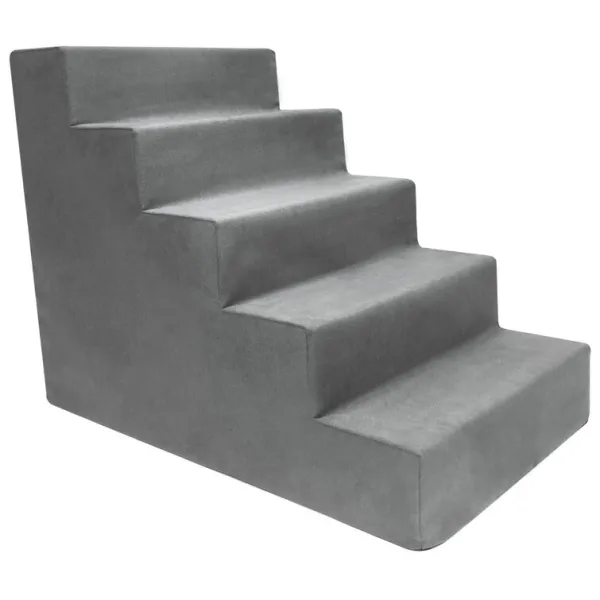 Grommit High Density Foam 5 Step Pet Stair