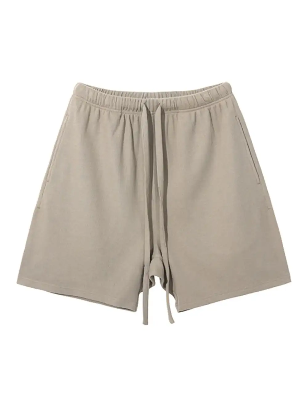 Utility Drawstring Cotton Blend Casual Shorts