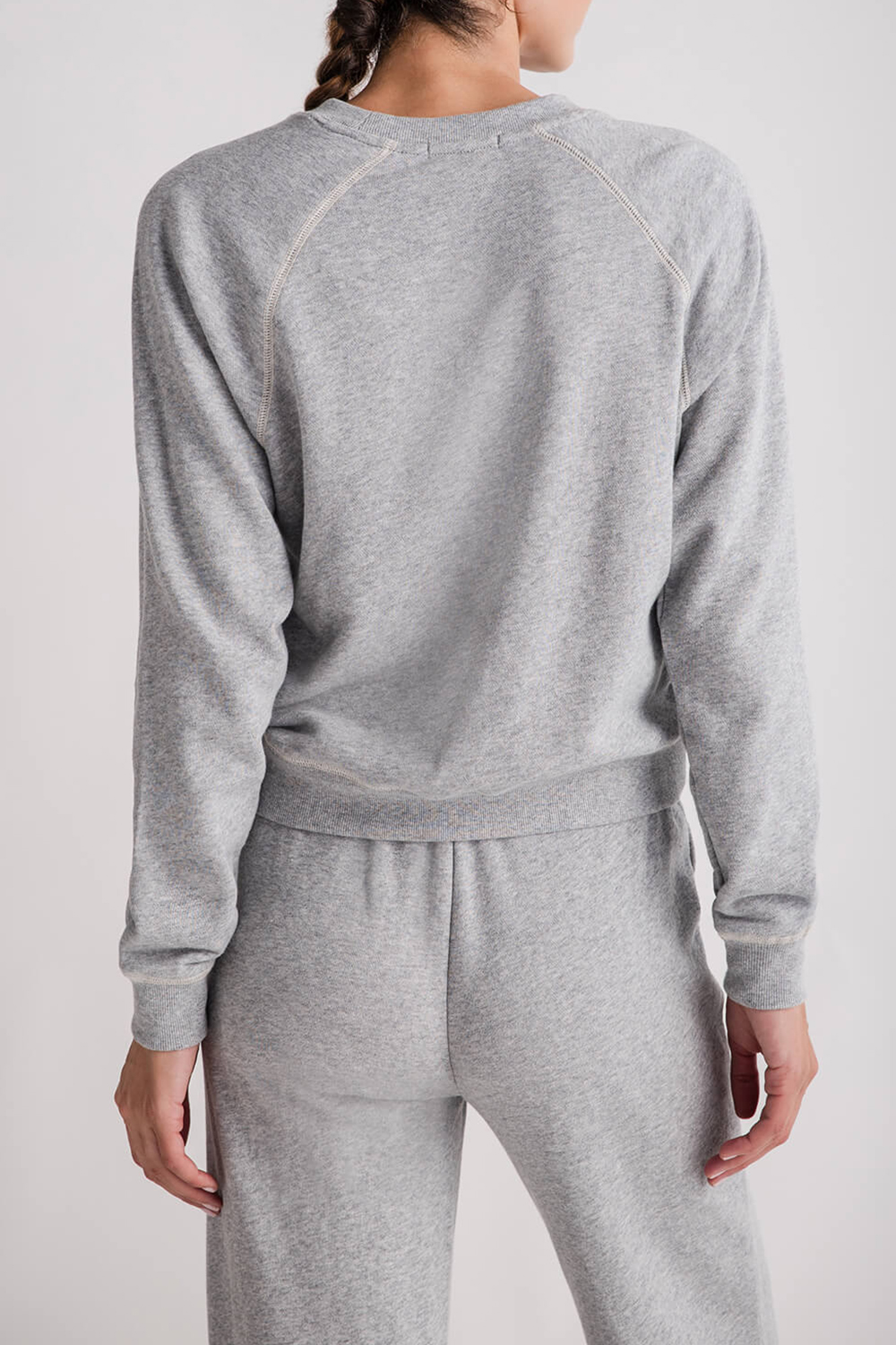 Z Supply Saldana French Terry Sweatshirt - oatmeal heather