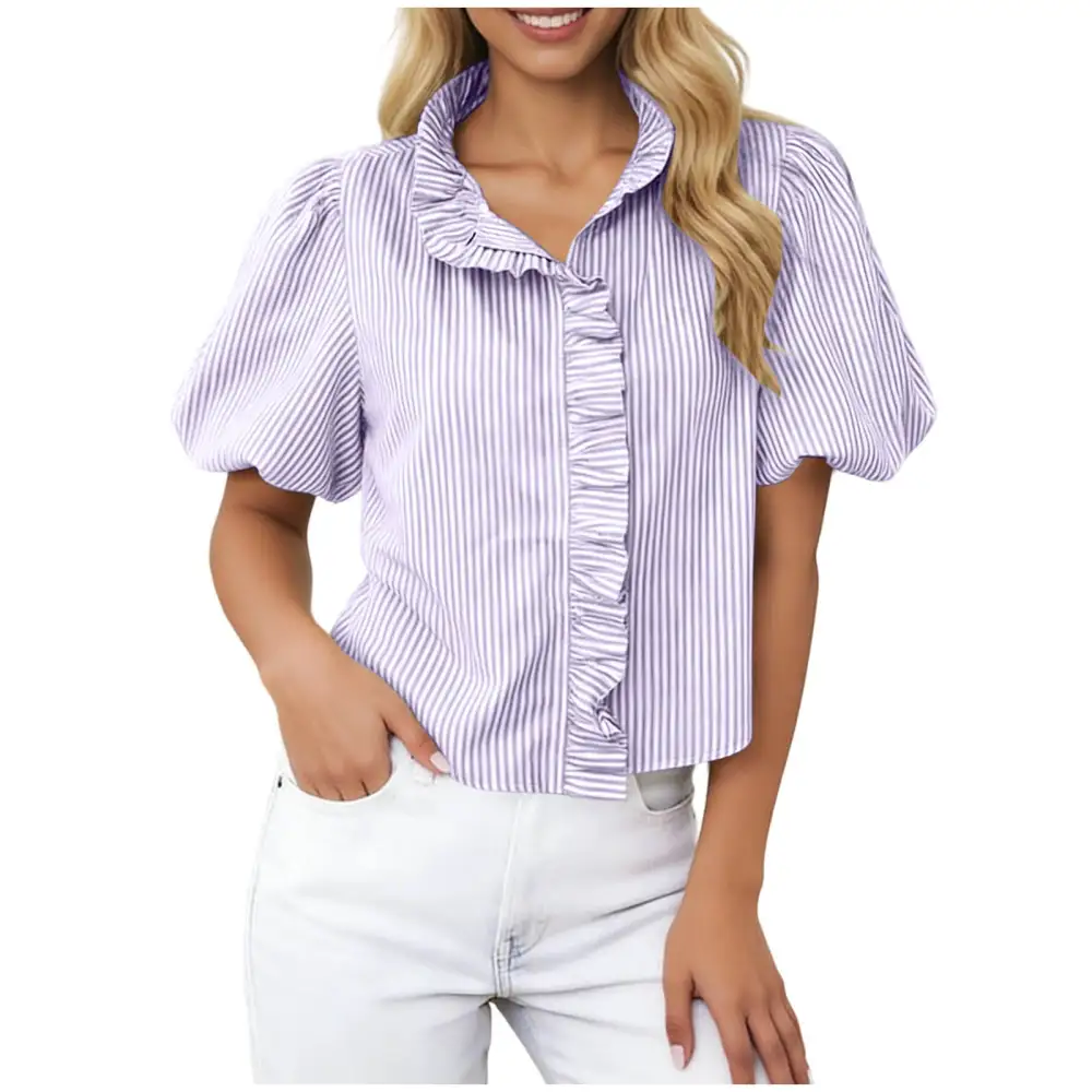 Striped Yarn-dyed Casual Shirt