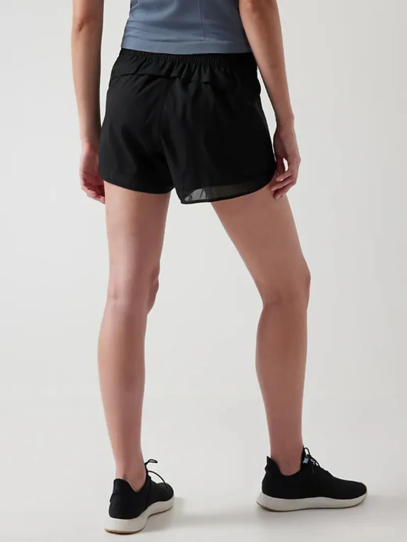 MESH RACER RUN SHORT