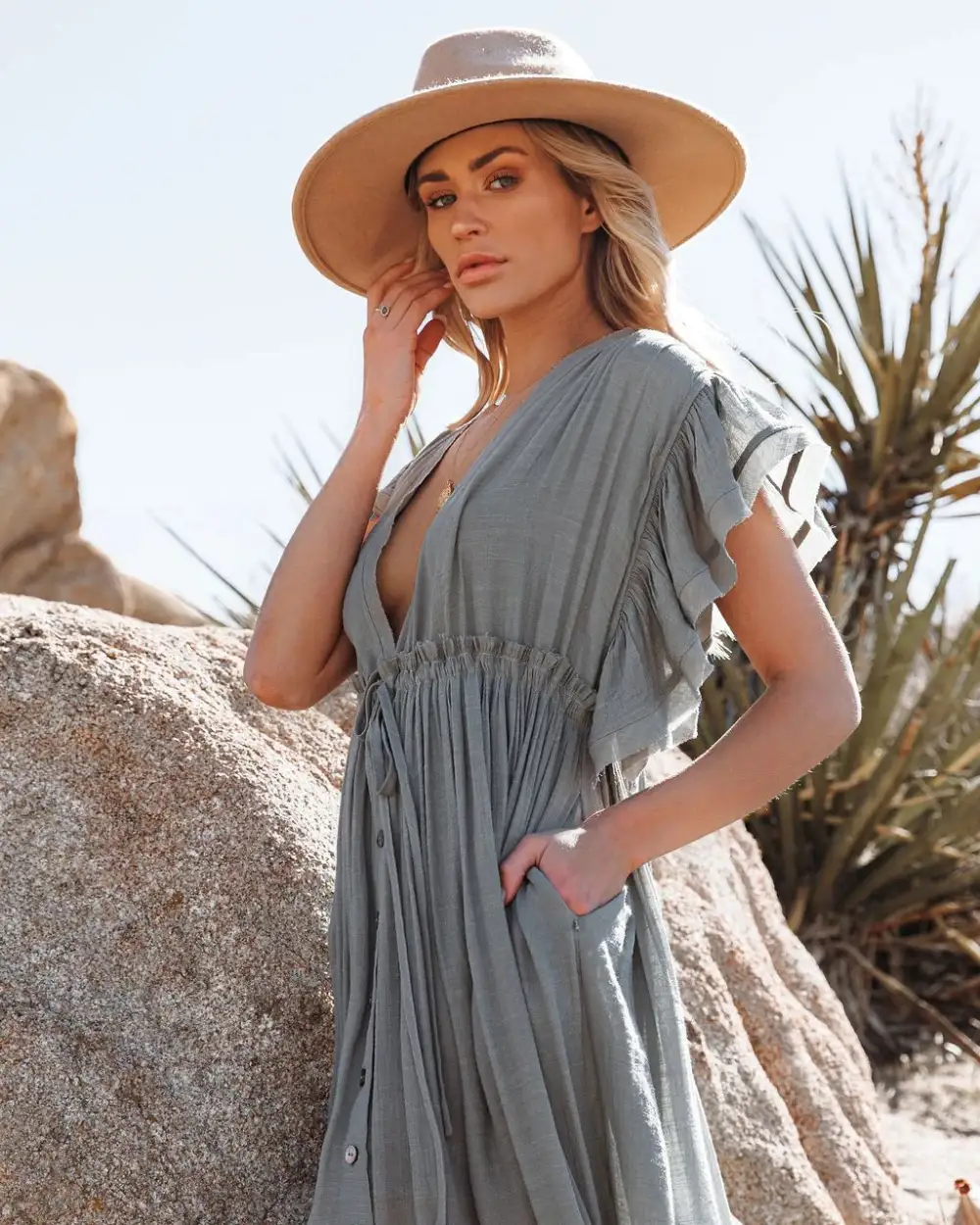 Live The Life You Long To Boho Maxi Dress