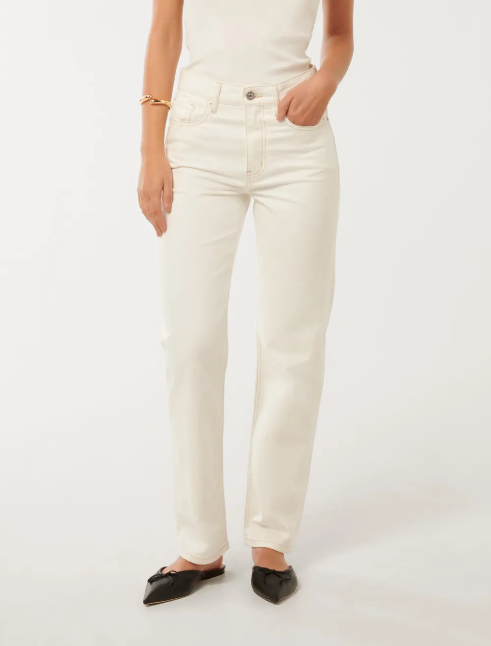 Ankle Straight Jean