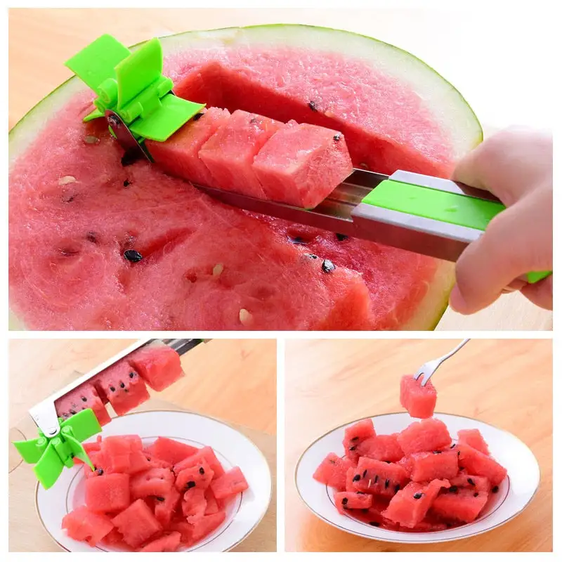 (Store Closing Sale) Watermelon Windmill Cutter Slicer