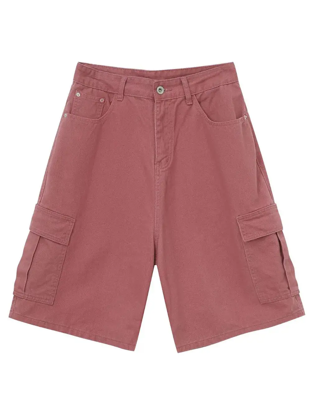 Modern Utility Cotton Blend Casual Shorts