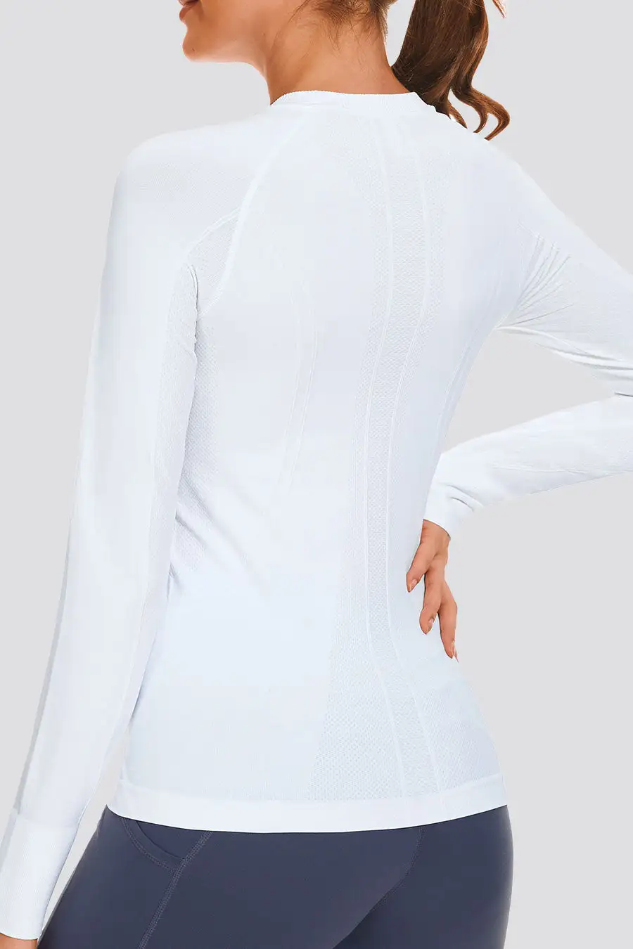 Seamless Long Sleeve Tops