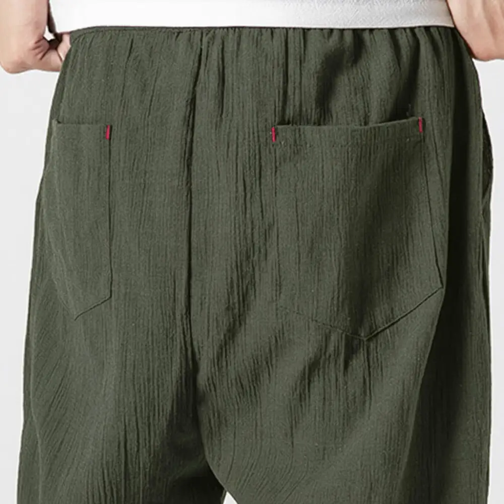 Lightweight Wide Harem Pants