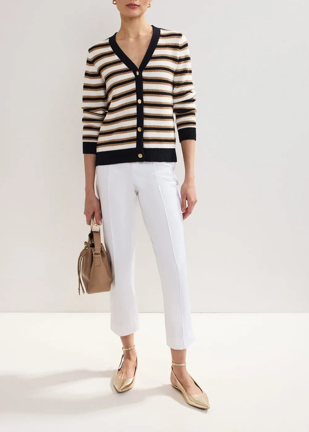 Black Casual Pleated Trousers