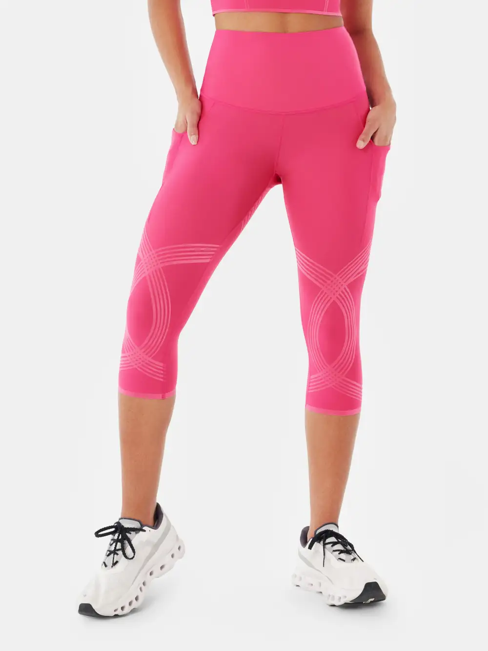 Body Sculpt Side Pocket Capri Leggings