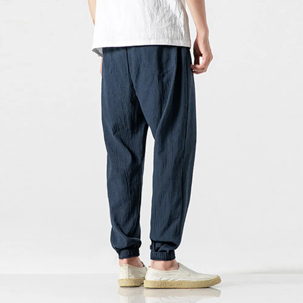 Lightweight Wide Harem Pants