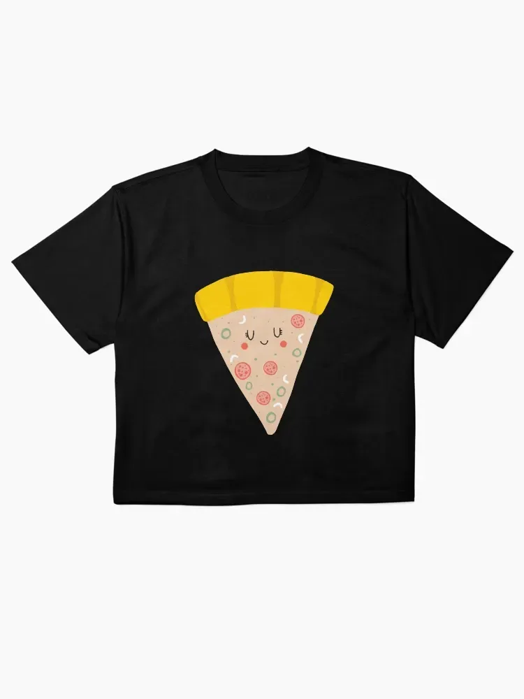 Cute Pizza Printed Women's Short Sleeved T-Shirt
