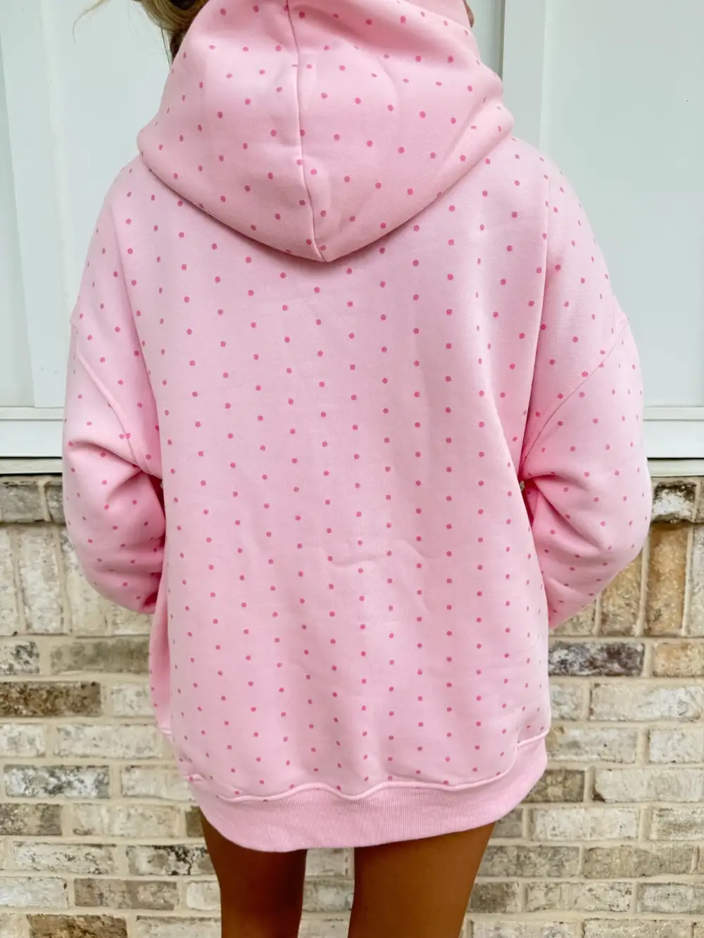 Polka Dot Hoodie