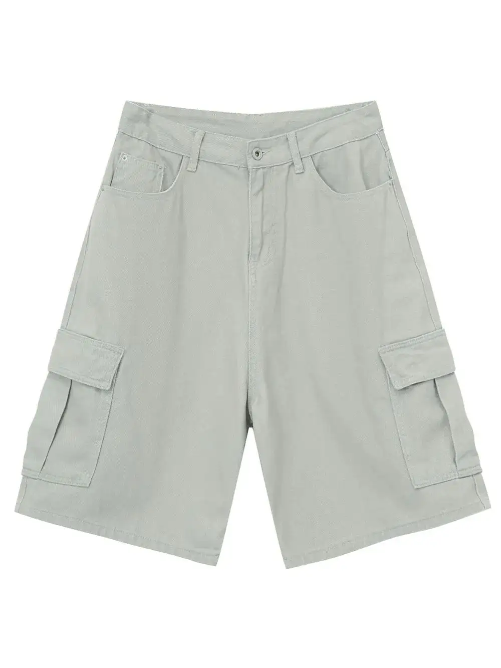 Modern Utility Cotton Blend Casual Shorts