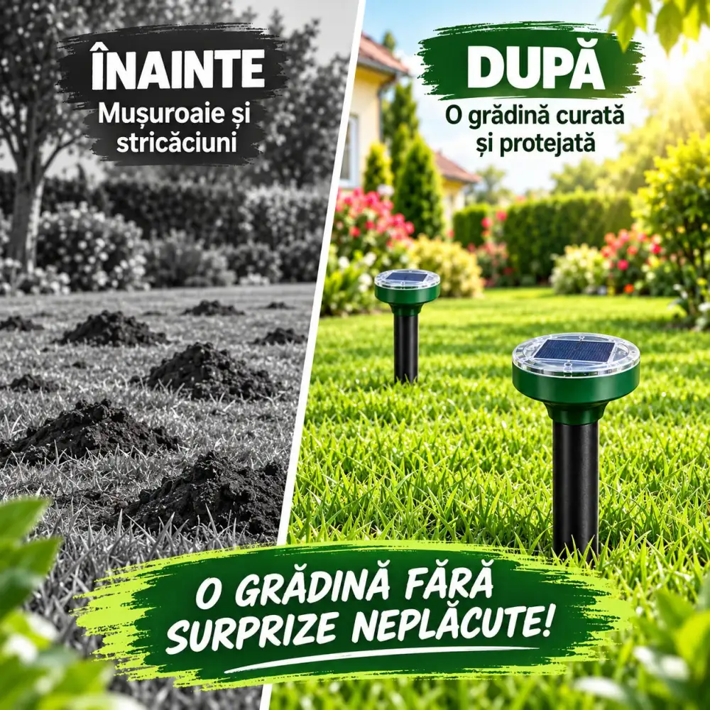 Solar Powered Rodent Repeller