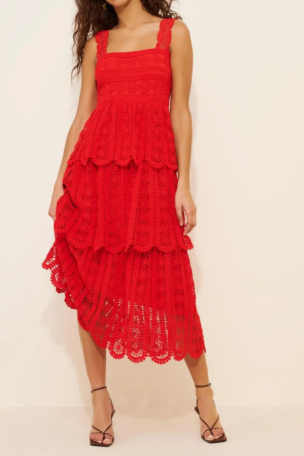 Krystyna Lace Maxi Dress