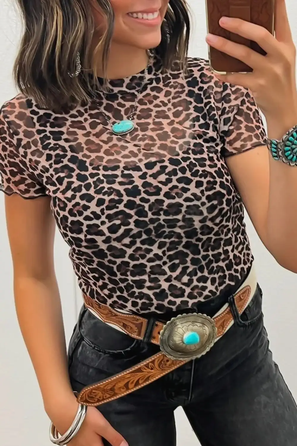 Airy Mesh Everyday Tee