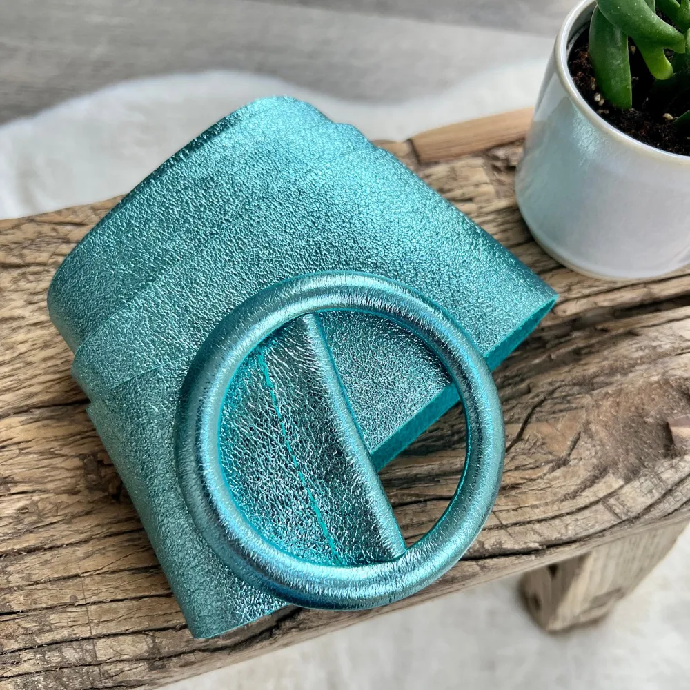 Everyday Leather Circle Buckle Belt