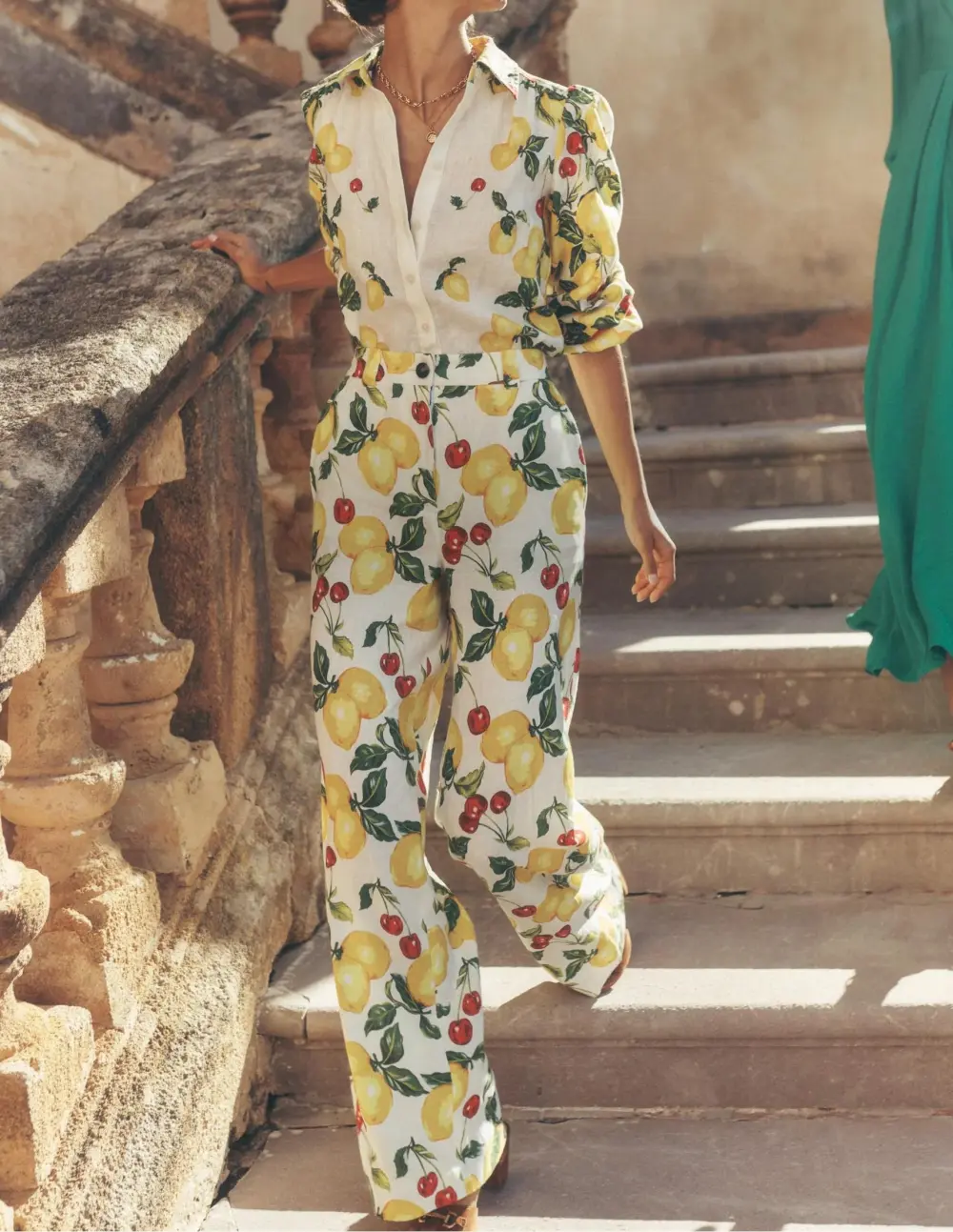 Linen Pants -Ivory