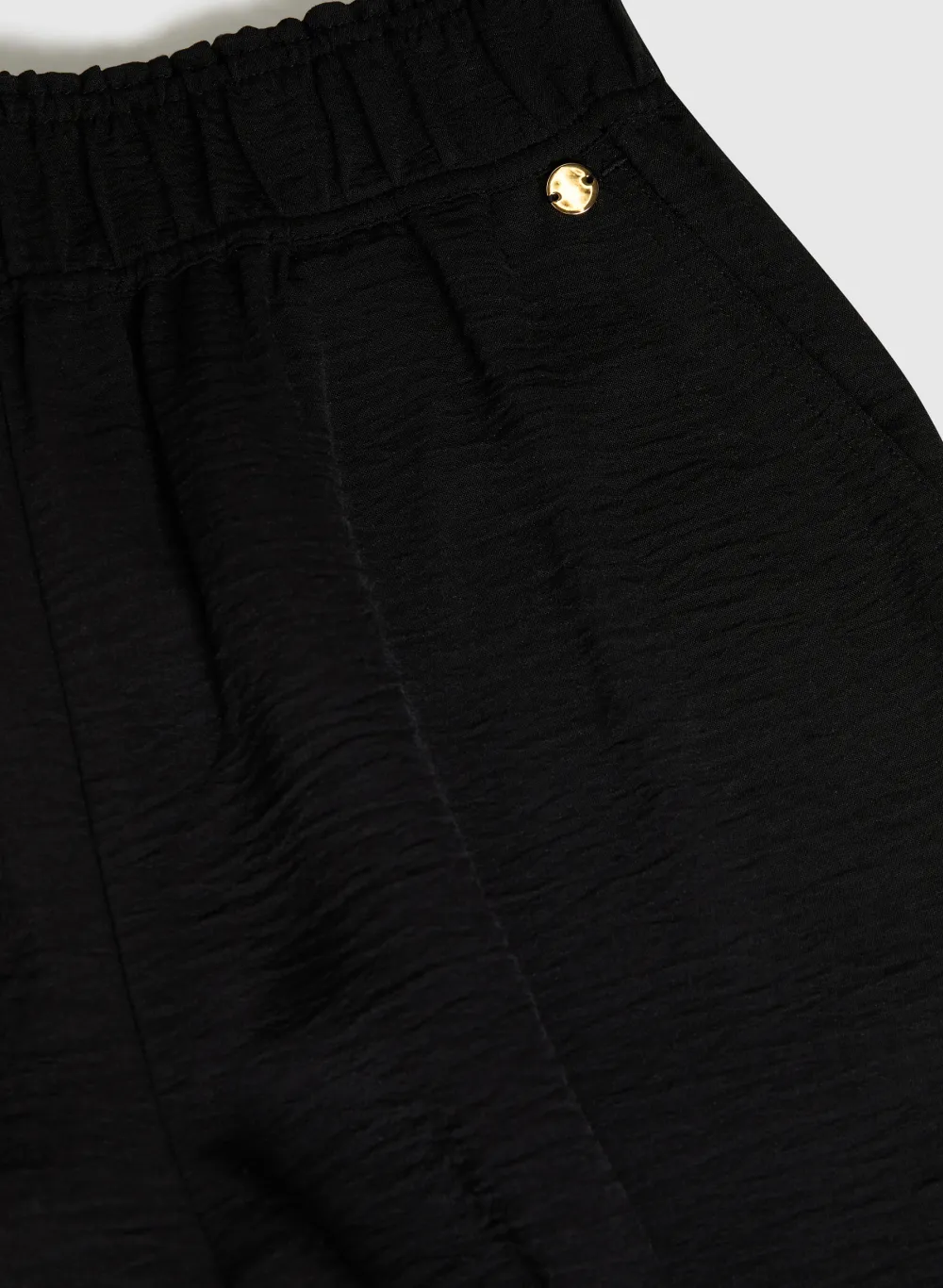 Pleated Casual Wide-Leg Pants