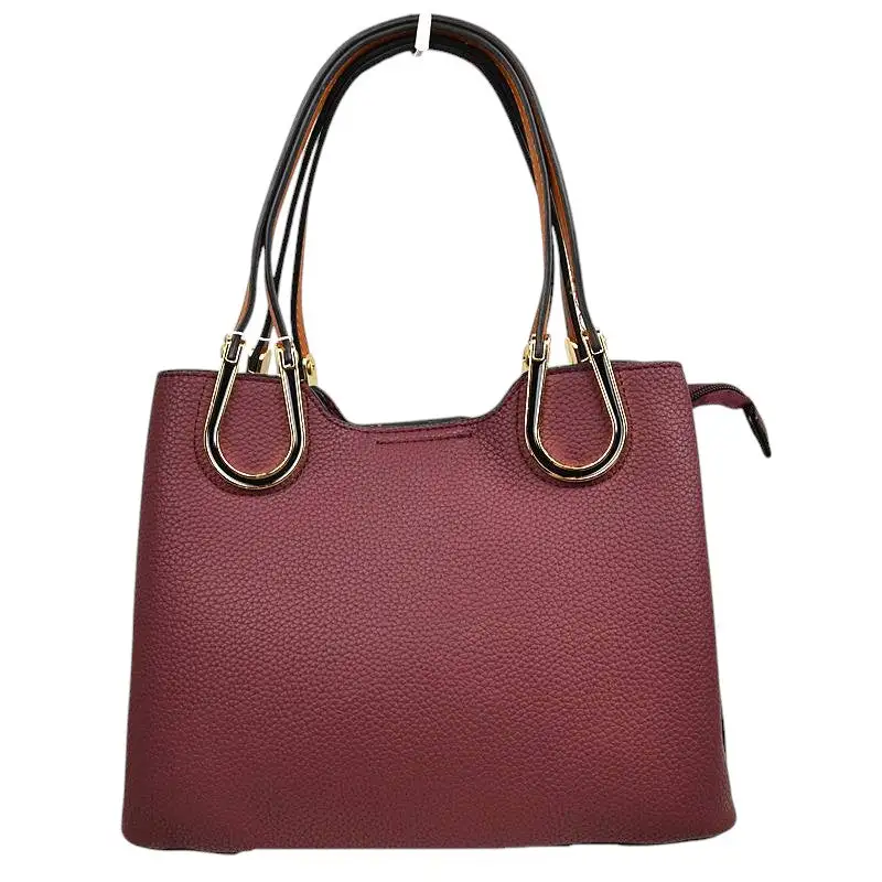 Textured Faux Tote Bag
