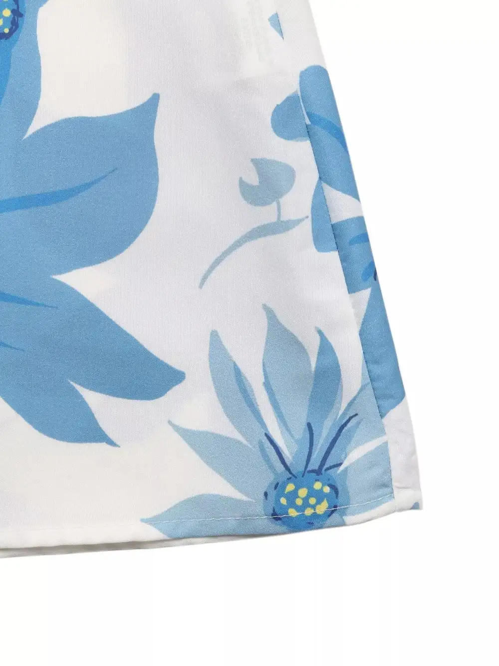 Flexible Printed Drawstring Skirt