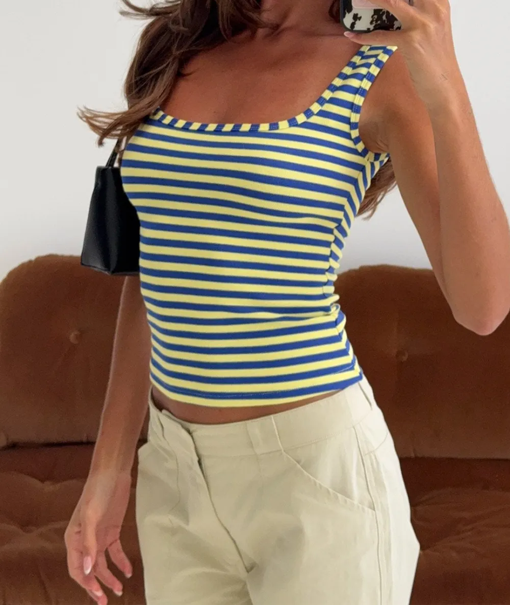 Square Neck Tank Top