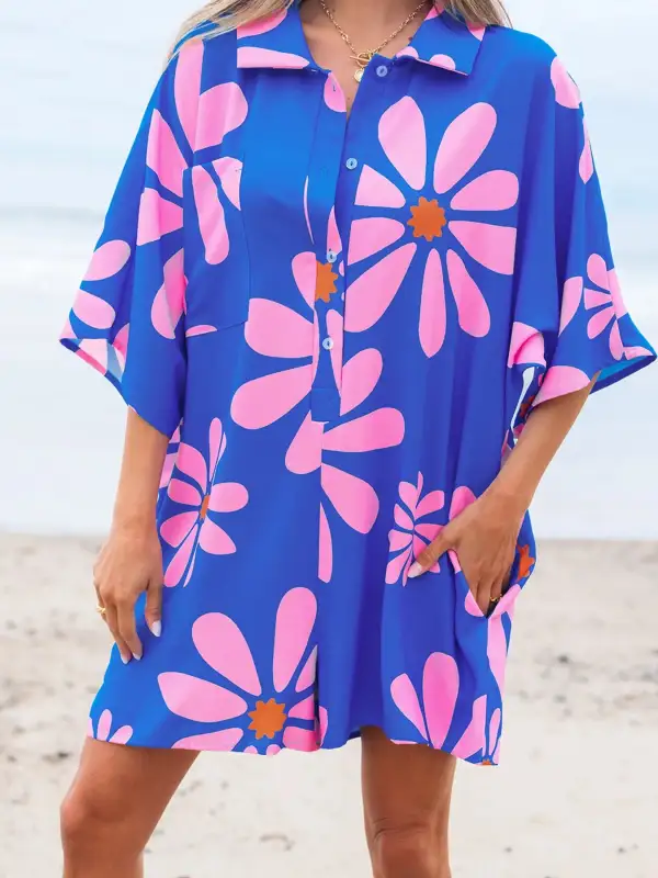 Classic Button Front Jumpsuit Romper