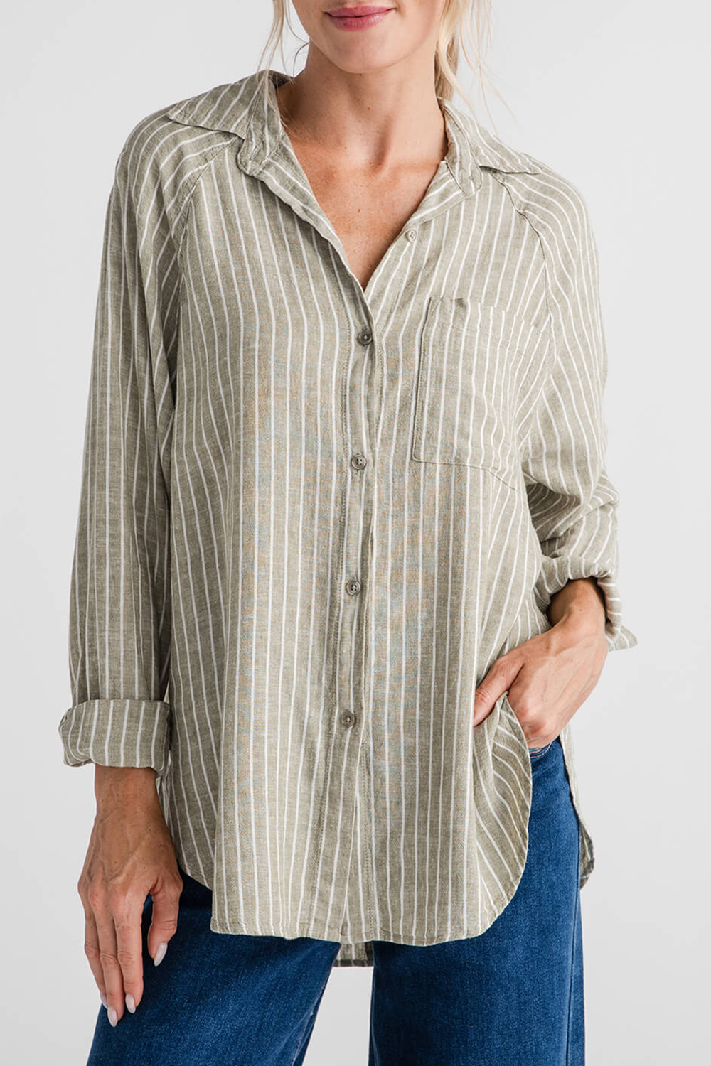 Z Supply The Perfect Line Top - meadow