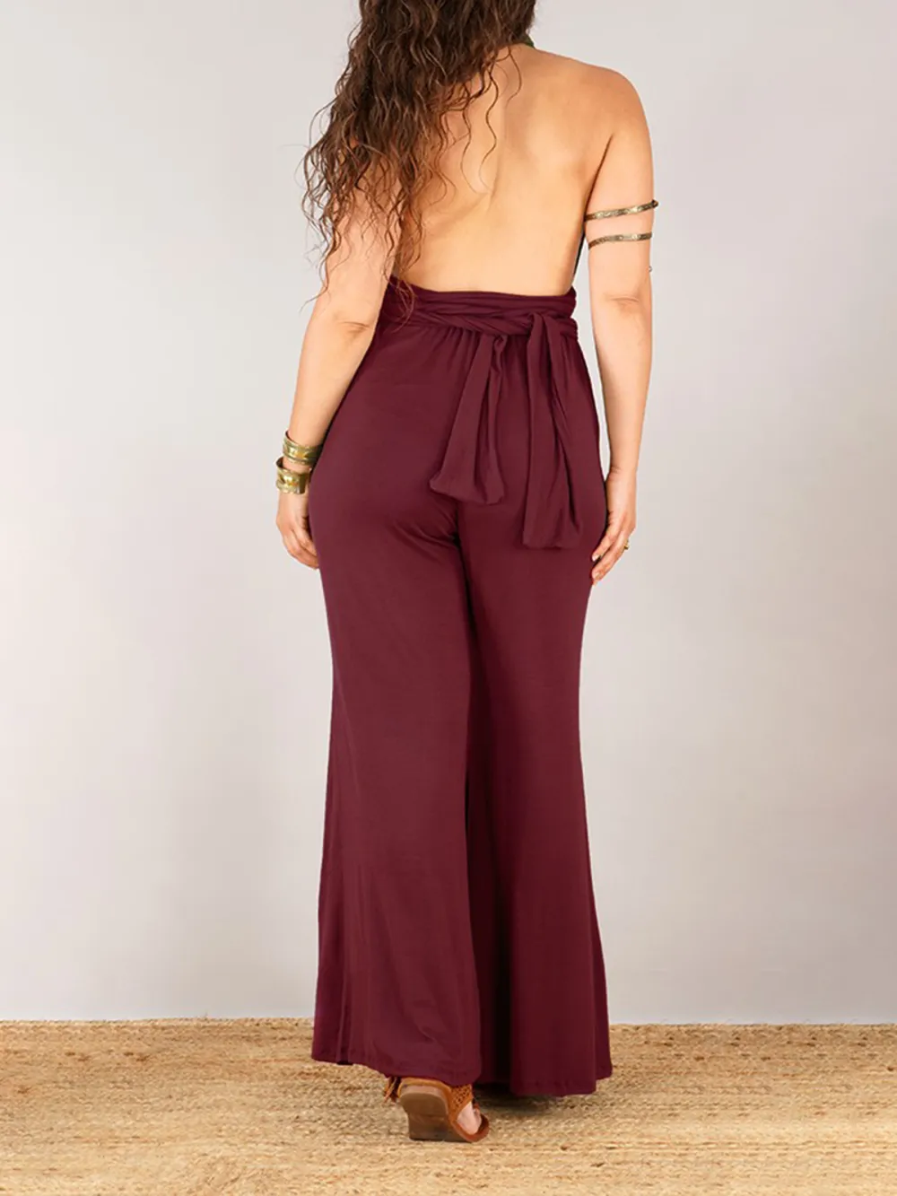 Tie Jumpsuit