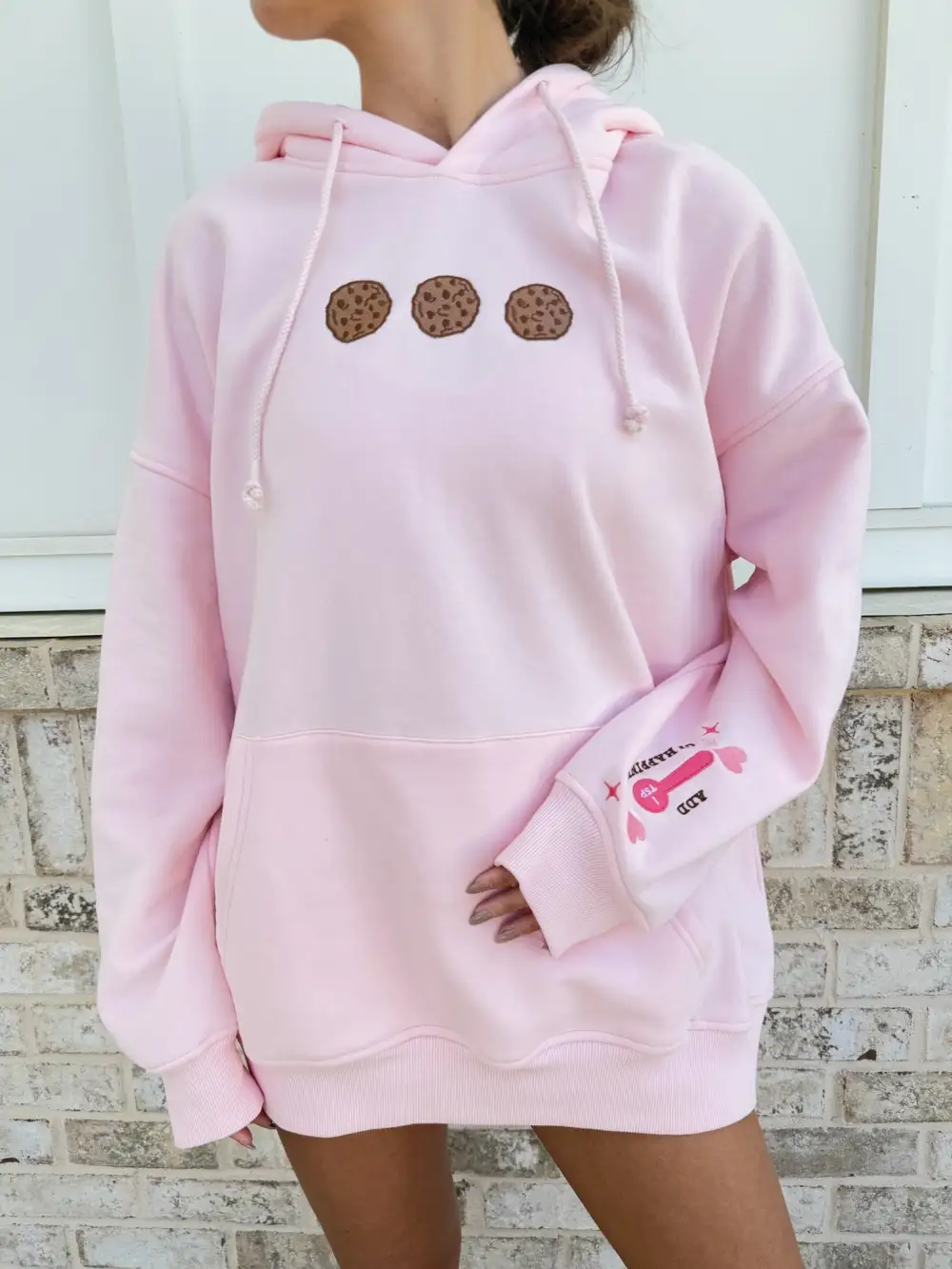 Chip Cookie Recipe Embroider Hoodie