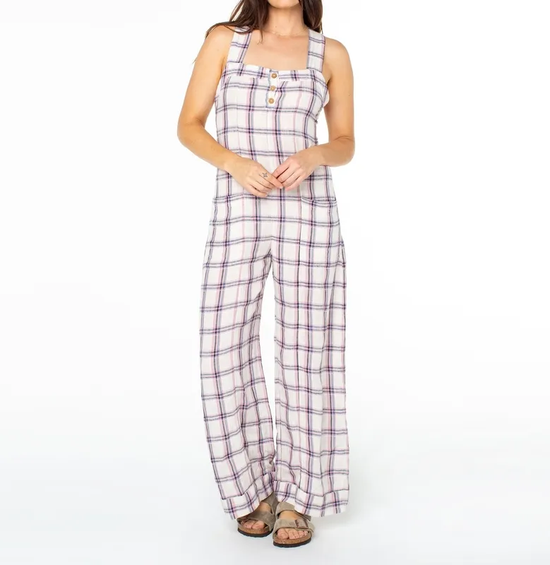 Textured Wide Leg Casual Romper