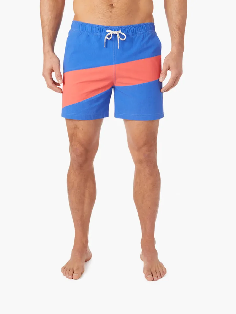 Men's Color Block Beach Shorts