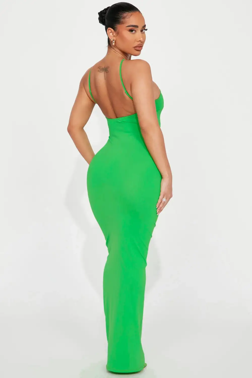 Gigi Sculpting Maxi Dress - Green
