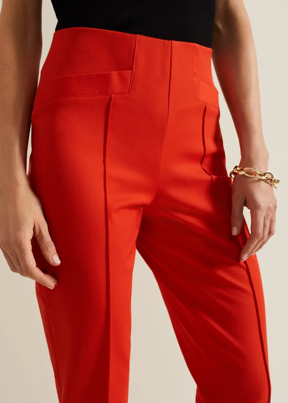 Minimalist Style Women's Suit Pants