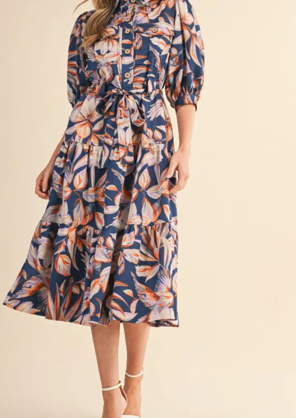 Floral Everyday Midi Dress
