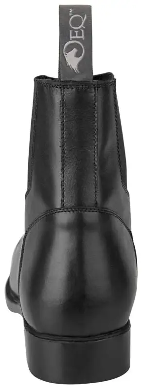 Relaxed Zip Leather Paddock Boots