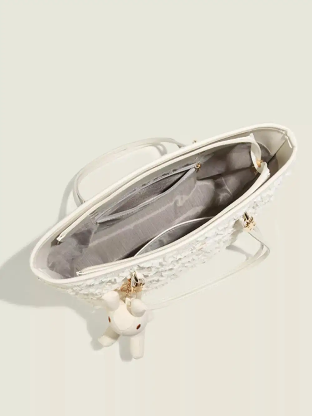 Tote Textured Shoulder Bag