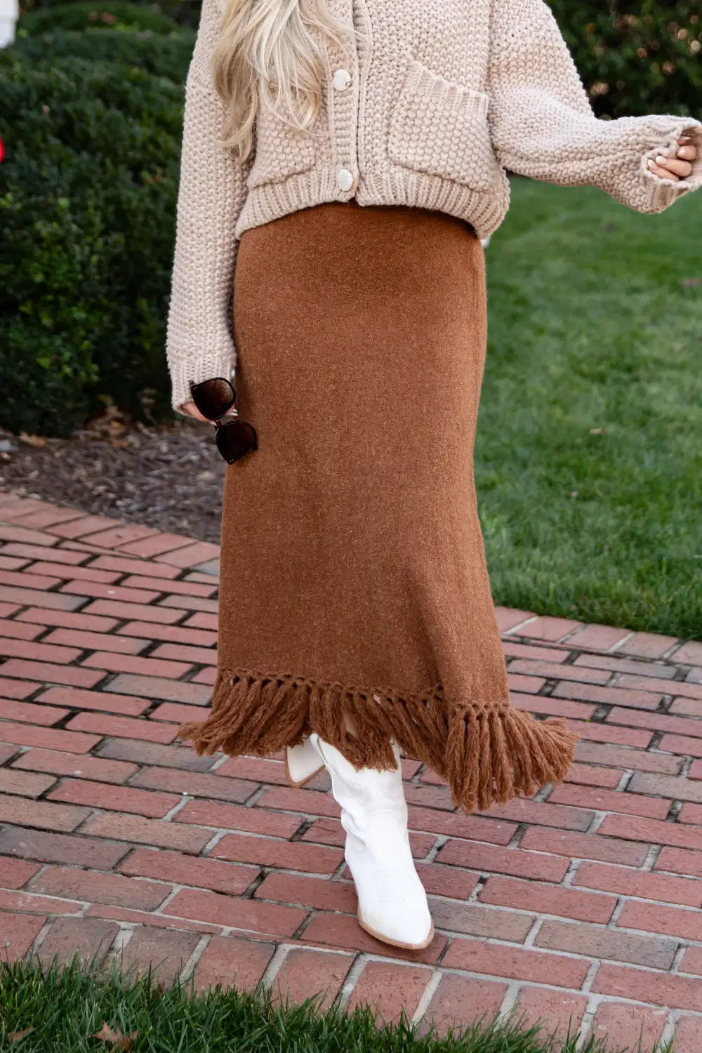 Roomy Straight Relaxed Casual Skirt