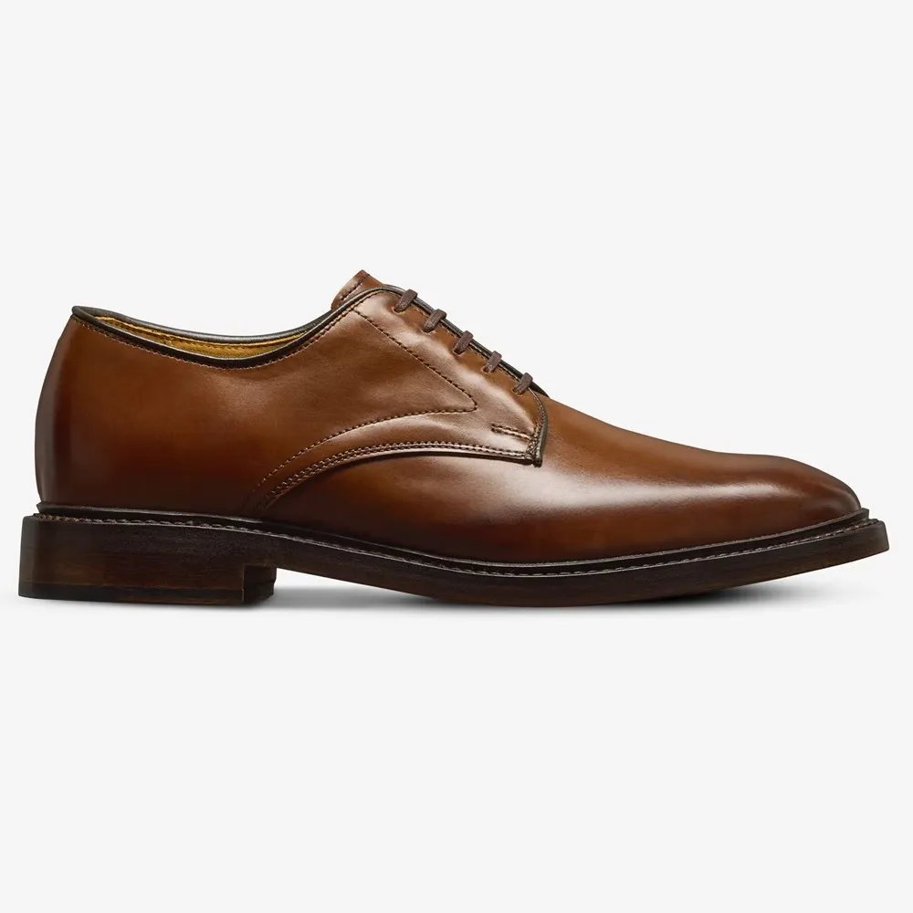 Commuting Style Leather Plain-toe Shoe