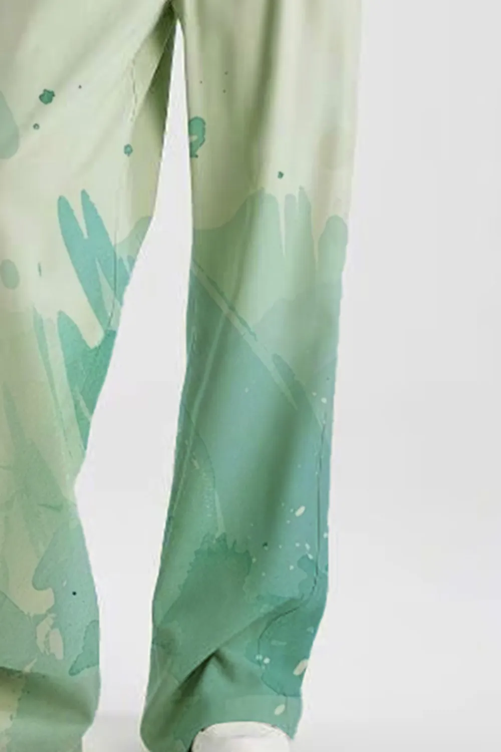 Wide Leg Normal Waist Pocket Trousers