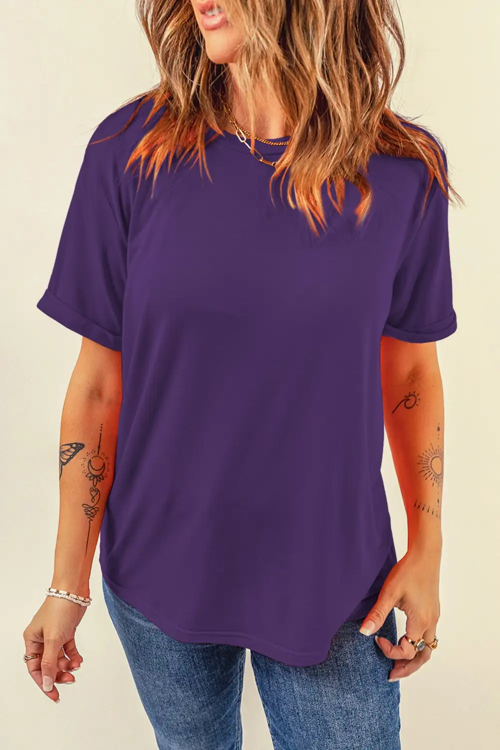 Airy Lace Casual Tee