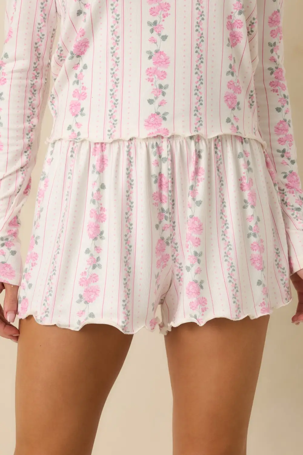 Supply Vanilla Ice Multi Amour Boudoir Floral Shorts