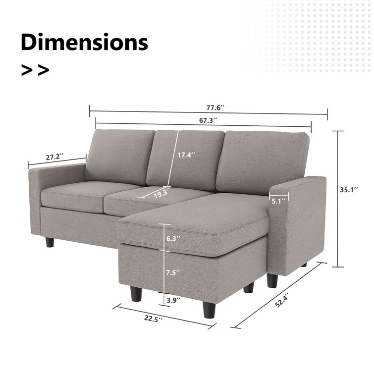 Campbelltown 2 - Piece Upholstered Sectional