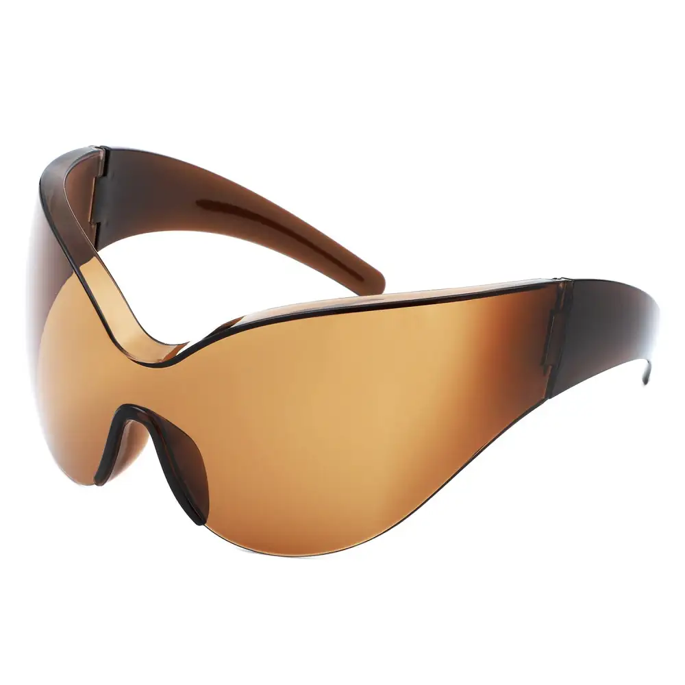 Round Shield Frame Sunglasses