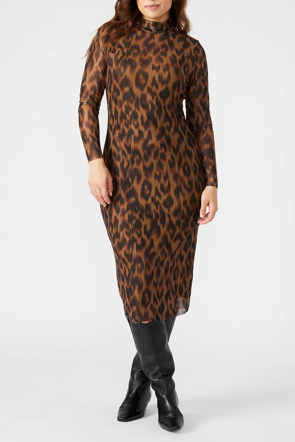 Subtle Dress Denim Multi