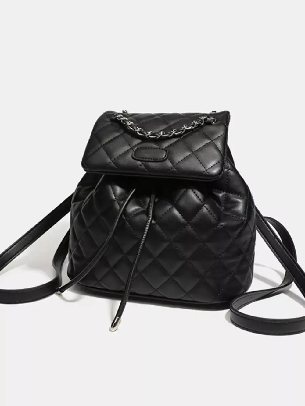 Quilted Chain Backpack